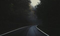 landscape photo of asphalt road