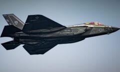a fighter jet flying in the sky